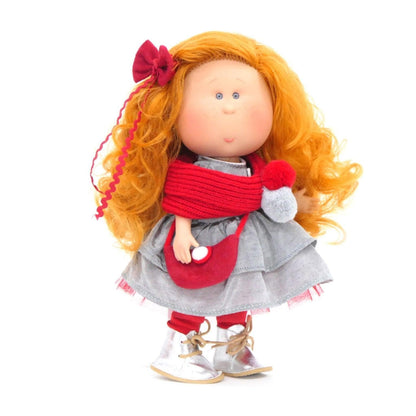 We present Mia Doll with Red Bow with SKU 36305221 recommended for + 3 years