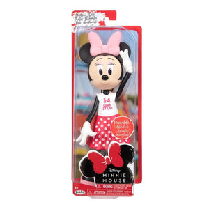Boneca Minnie com saia vermelha - Brincatoys