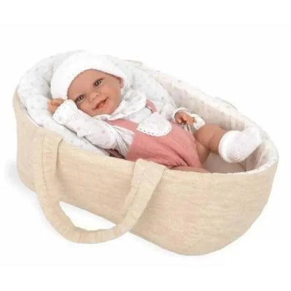 Introducing Rosa Doll with Moses Basket with SKU 850740423 recommended for ages 3+
