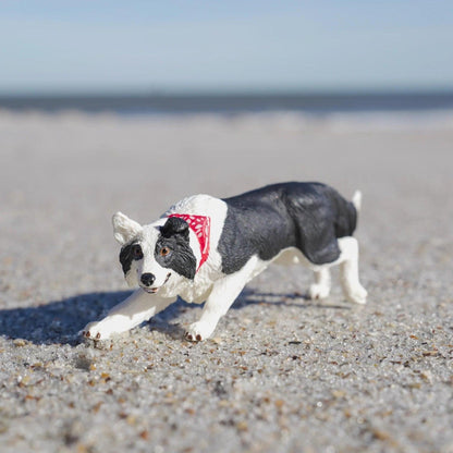 Introducing Rubber Figure - Border Collie with SKU 435452925, recommended for ages +3