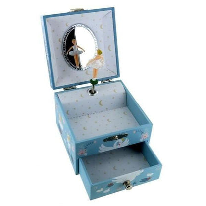 Introducing Musical Jewellery Box - Blue Swan Lake with SKU 792097423 recommended for + 4 years