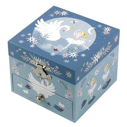 Introducing Musical Jewellery Box - Blue Swan Lake with SKU 792097423 recommended for + 4 years