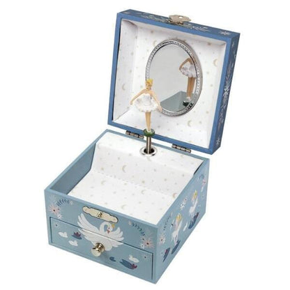 Introducing Musical Jewellery Box - Blue Swan Lake with SKU 792097423 recommended for + 4 years