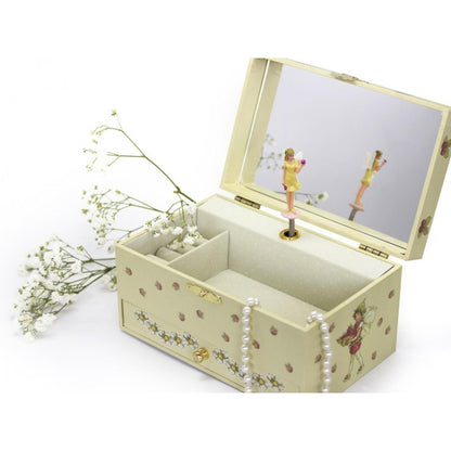 Introducing Rectangular Musical Jewellery Box - Fairies and Flowers with SKU 796061723 recommended for + 4 years