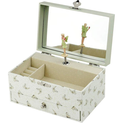 Introducing Rectangular Musical Jewellery Box - Fairies and Flowers with SKU 796061723 recommended for + 4 years