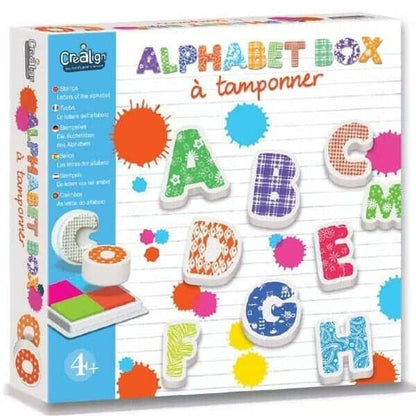 Introducing Alphabet Stamps with SKU 711087623, recommended for ages +4