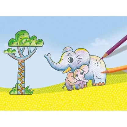 Introducing Savannah Animal Stamps with SKU 711300623, recommended for ages +3