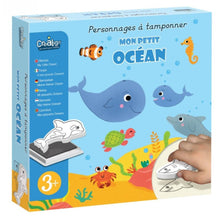 Apresentamos Carimbos - O meu pequeno oceano com o SKU 711301323 recomendado para + 3 anos
