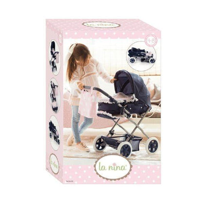 Introducing Large Dolls' Pram - Carlota - with SKU 86041818, recommended for ages +4