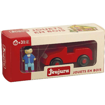 Introducing Wooden Red Car with SKU 26808319, recommended for ages +3