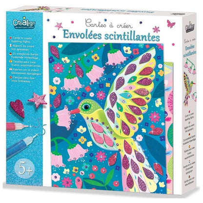 Introducing Shimmering Birds Cards with SKU 711372322, recommended for ages +5
