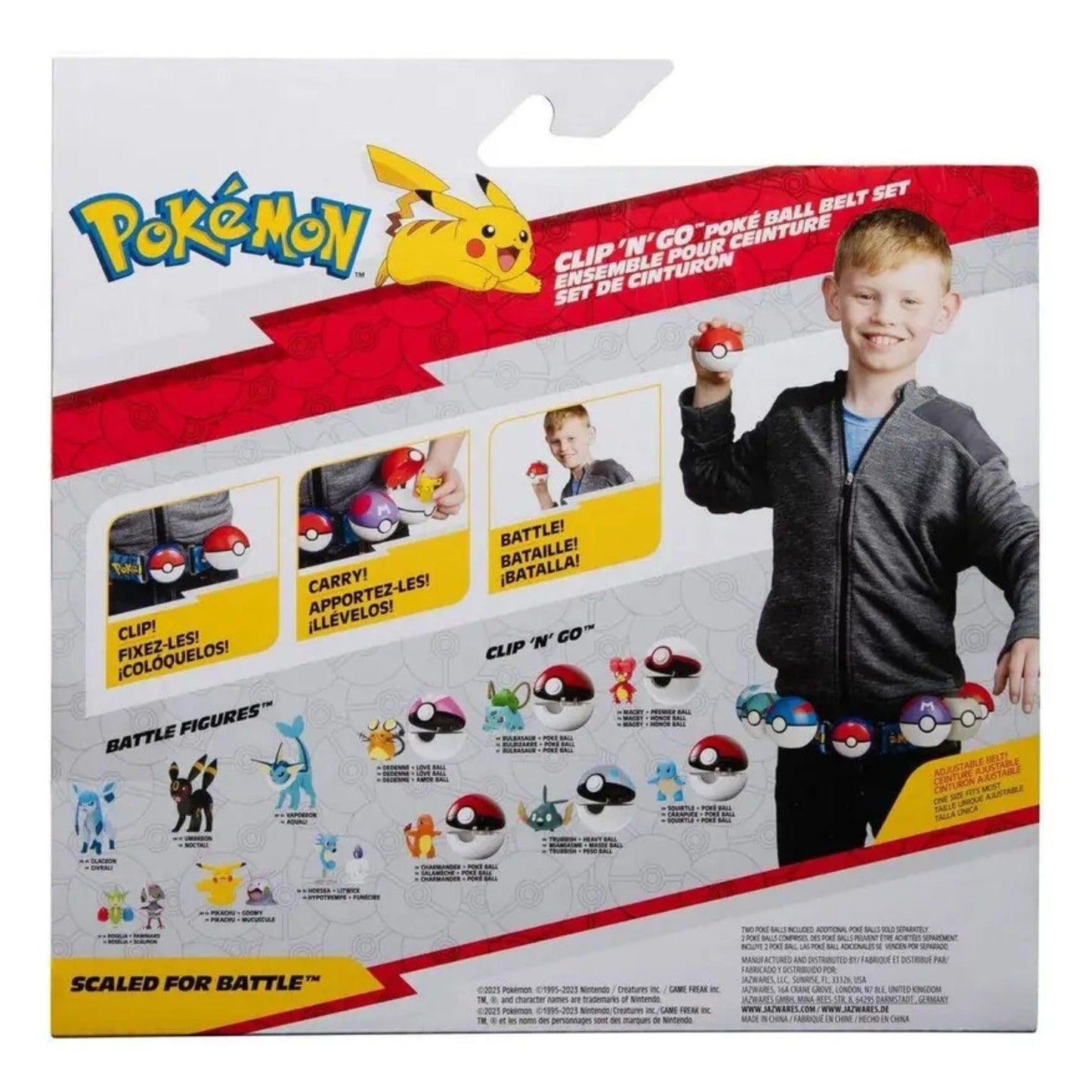 Apresentamos Cinto de Treinador Pokémon - Pikachu com o SKU 23316224 recomendado para + 4 anos