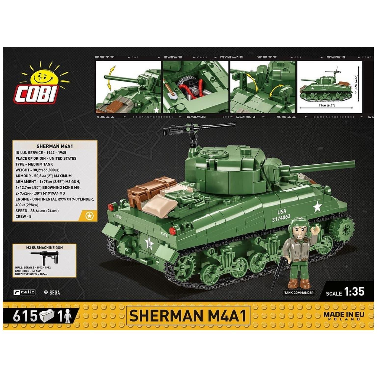 Cobi - Sherman M4A1 - Brincatoys