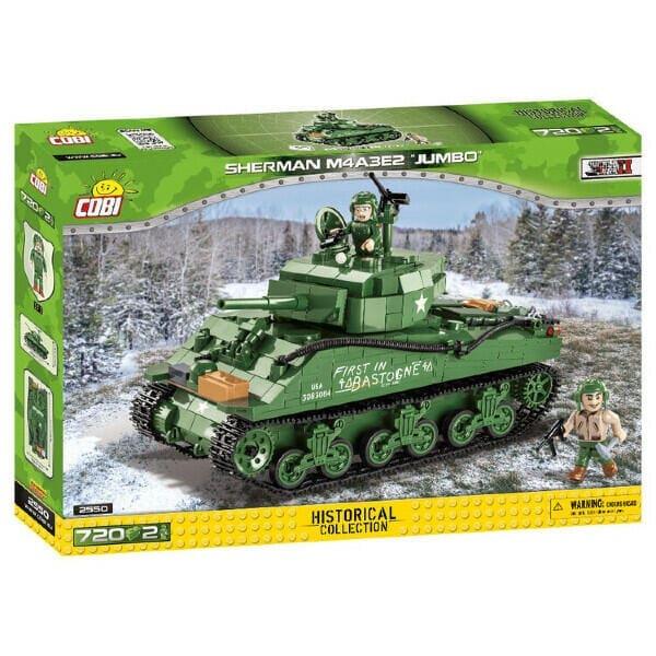 Cobi Tanque Sherman M4A3E2 "Jumbo" - Brincatoys