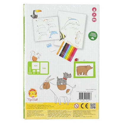 Introducing How to Draw the Wild Kingdom with SKU 836022721 recommended for ages 5+