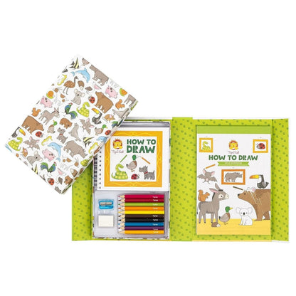 Introducing How to Draw the Wild Kingdom with SKU 836022721 recommended for ages 5+