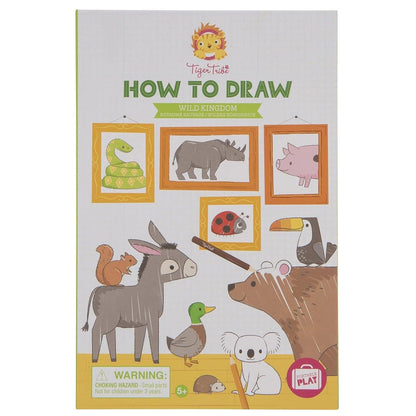 Introducing How to Draw the Wild Kingdom with SKU 836022721 recommended for ages 5+