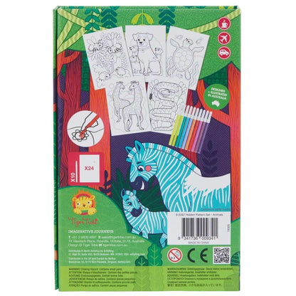 Introducing Animal Coloring Set with SKU 836026722 recommended for ages 3+
