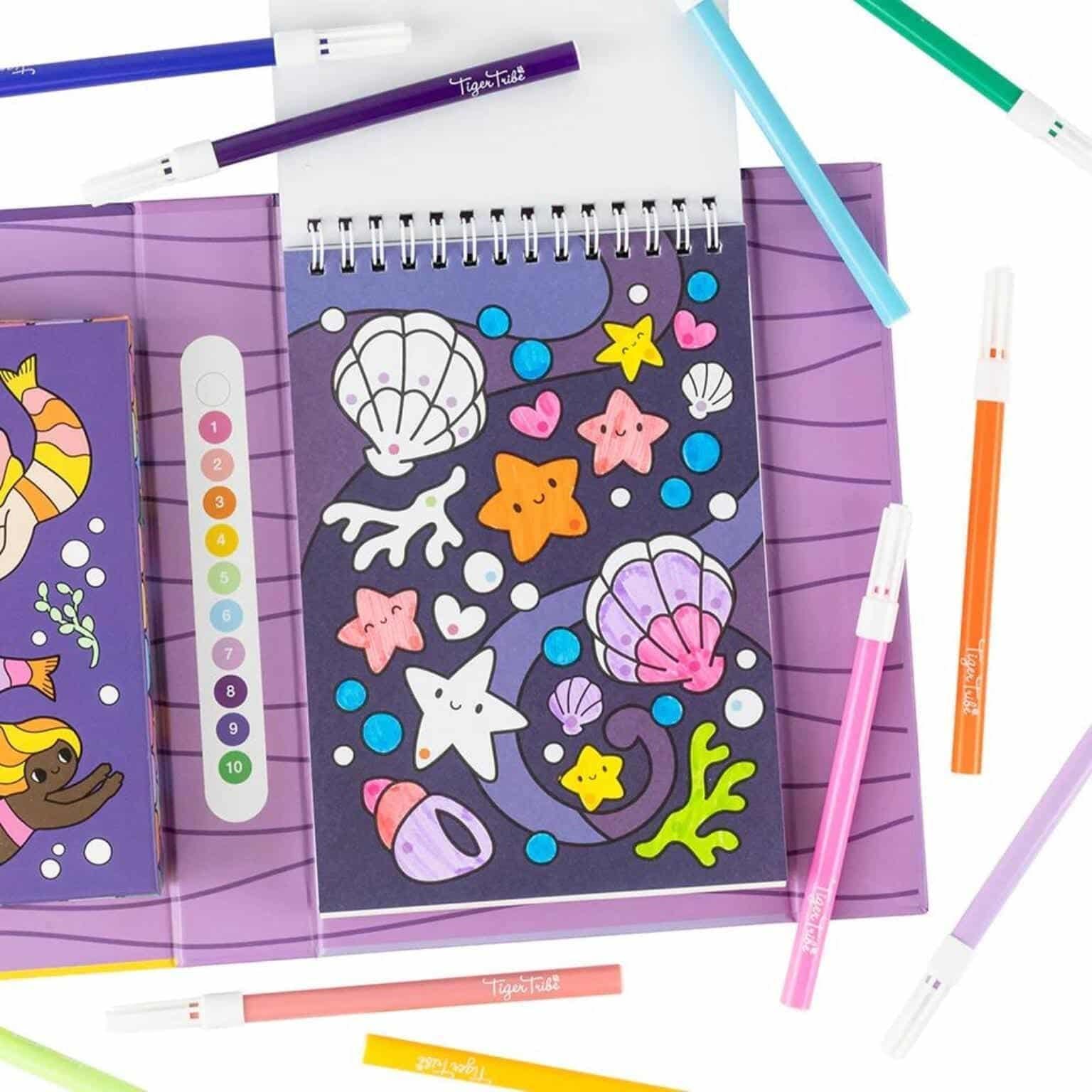 Apresentamos Conjunto Colorir - Sereias e Amigos com o SKU 836029323 recomendado para + 4 anos