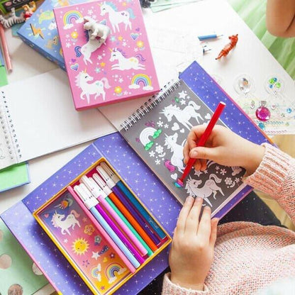 Introducing Magical Unicorn Coloring Set with SKU 836023722 recommended for ages 3+