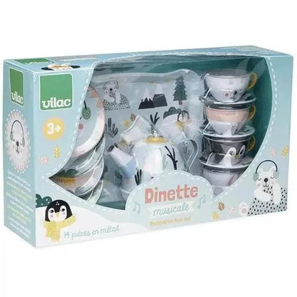 Introducing Iceland musical Tea Set with SKU 26850423 recommended for ages 3+