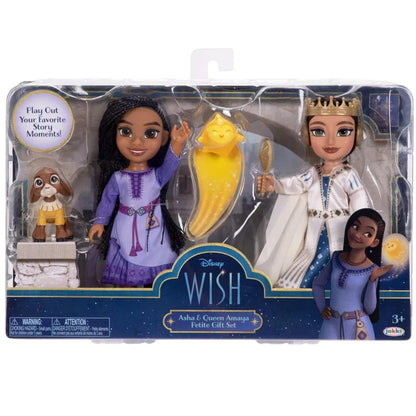 Introducing Disney Wish Set - Asha and Queen Amaya with SKU 772999023 recommended for ages + 3 years