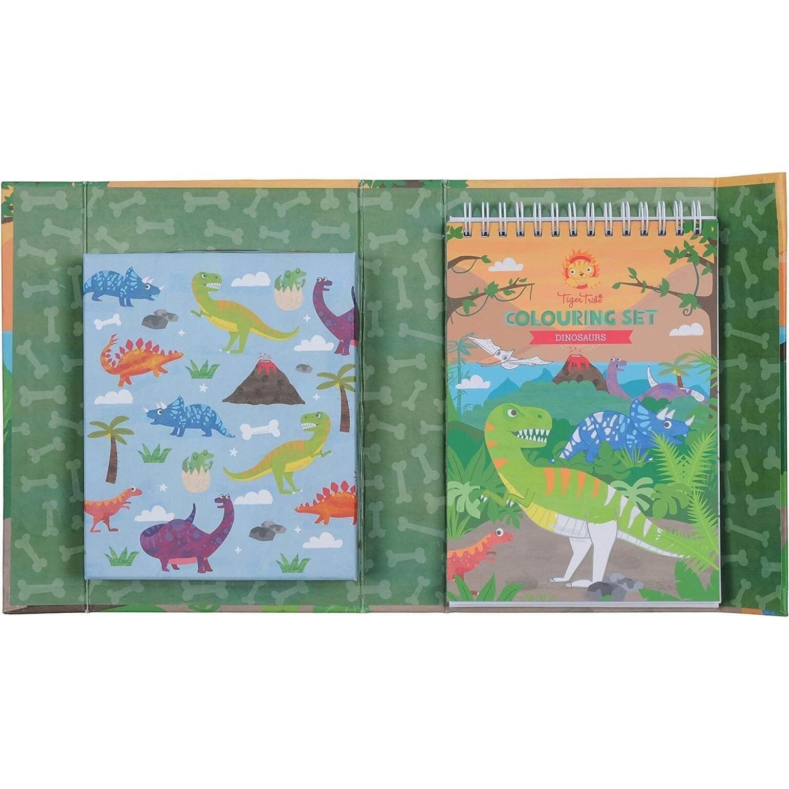 Apresentamos Conjunto para colorir - Dinossauros com o SKU 831401323 recomendado para + 3 anos