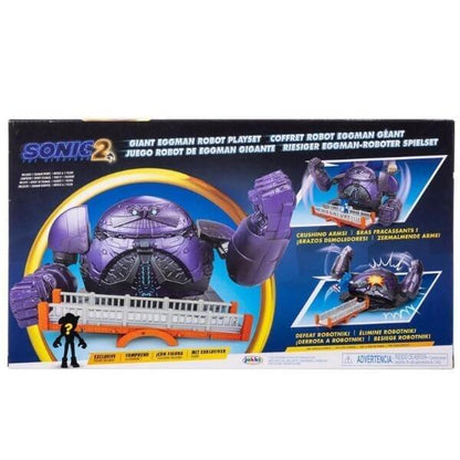 Introducing the Sonic Giant Eggman Robot Set with SKU 771273623, recommended for ages 3+