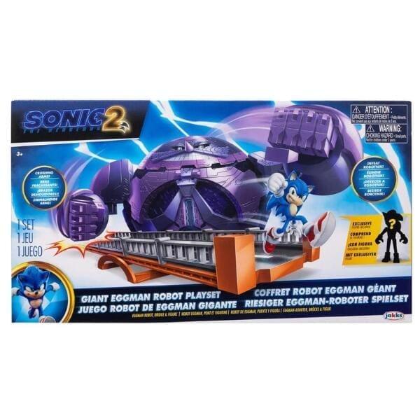 Apresentamos Conjunto Sonic Giant Eggman Robot com o SKU 771273623 recomendado para + 3 anos