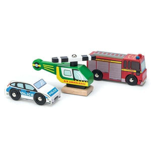 Conjunto veículos de Emergência - Brincatoys