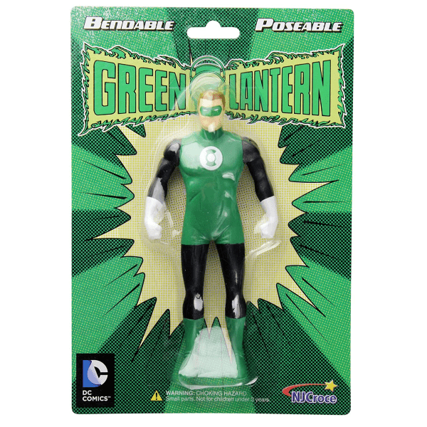 DC Green Lantern Bendable - Brincatoys