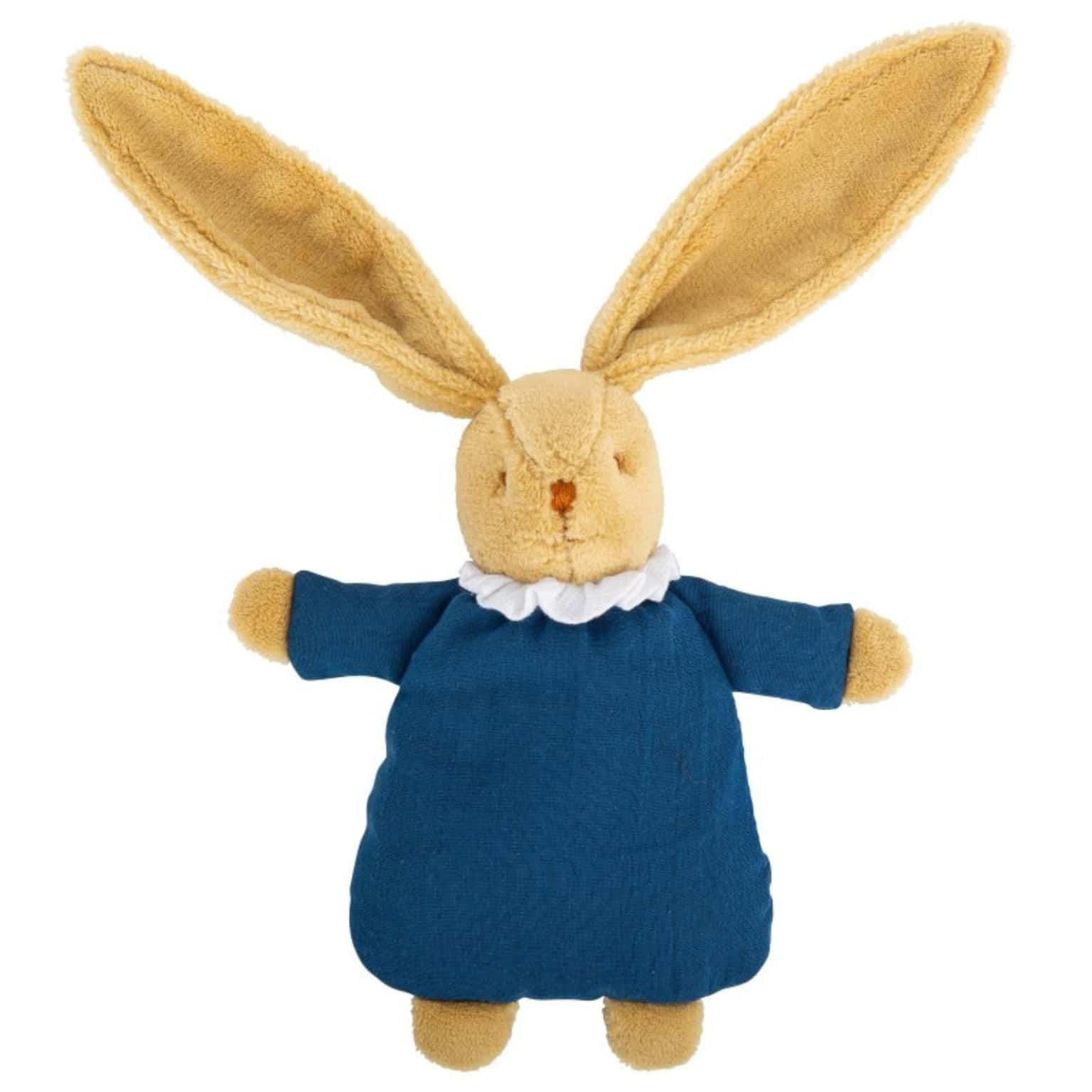 Apresentamos Doudou coelho Azul com chocalho com o SKU 793416523 recomendado para + 0 meses