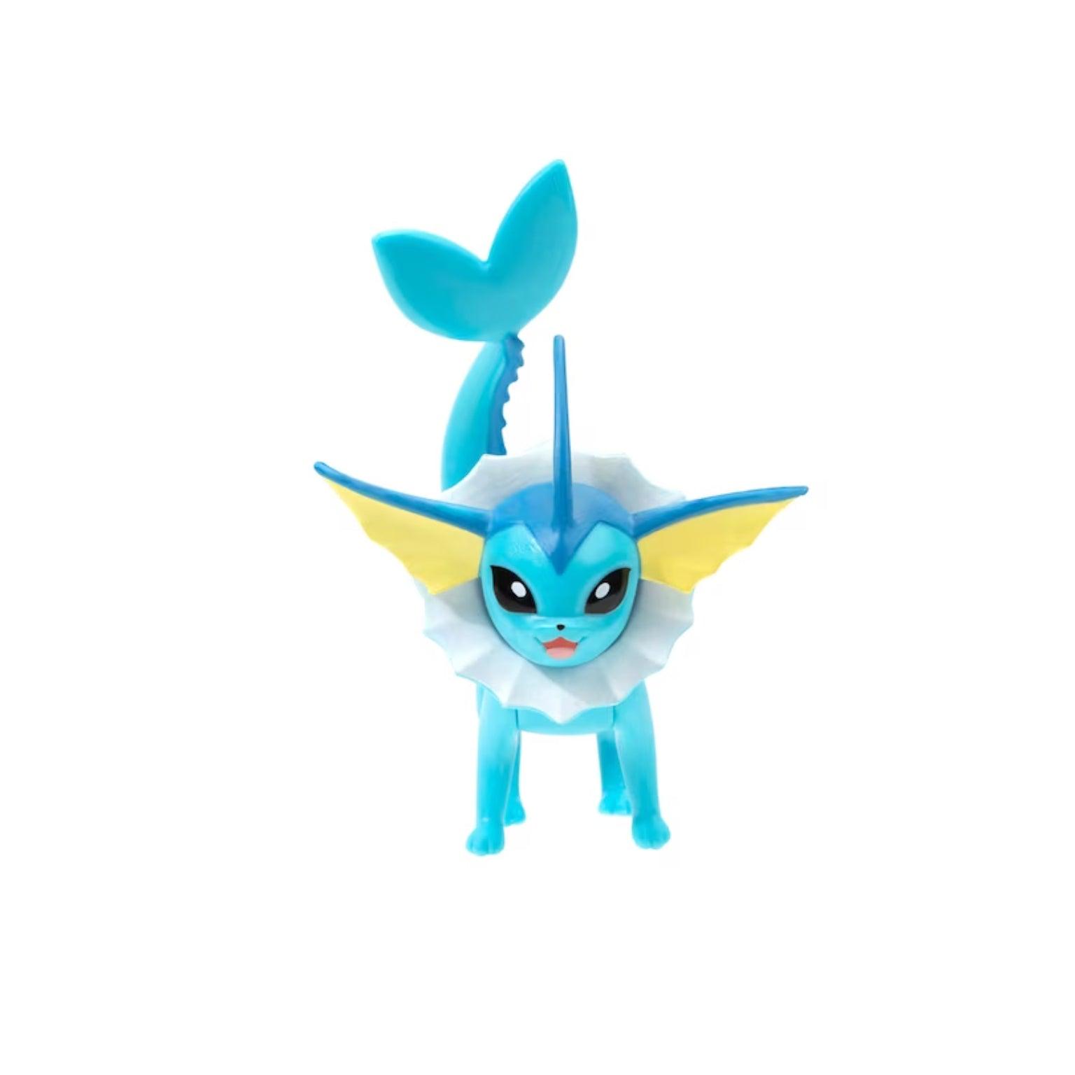 Figura de batalha Pokémon - Vaporeon - Brincatoys