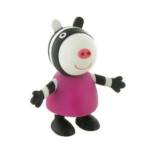 Figura Peppa Pig Zoe Zebra - Brincatoys