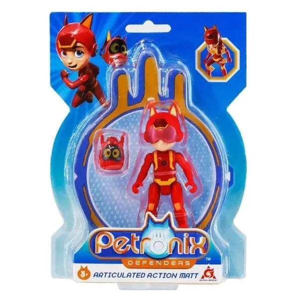 Apresentamos Figura Petronix Defenders - Matt (com mochila) com o SKU 644840323 recomendado para + 3 anos