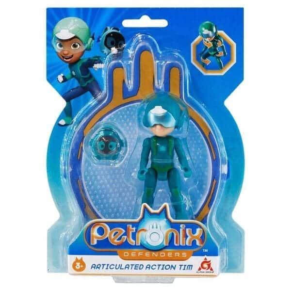 Apresentamos Figura Petronix Defenders - Tim (com mochila) com o SKU 644840223 recomendado para + 3 anos