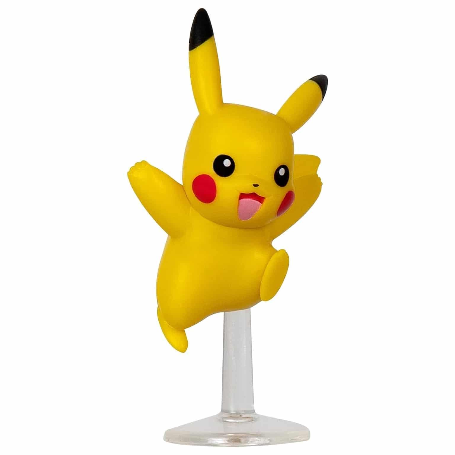Figuras de batalha Pokémon – Omanyte, Pikachu e Lucario - Brincatoys