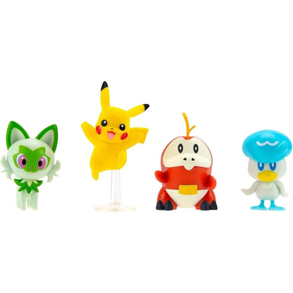 Introducing Pokémon - 4 Battle Figures Set with SKU 23340223 recommended for ages + 4 years