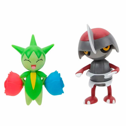 Introducing Pokémon Battle Figure Roselia and Pawniard with SKU 23300624 recommended for ages + 4 years