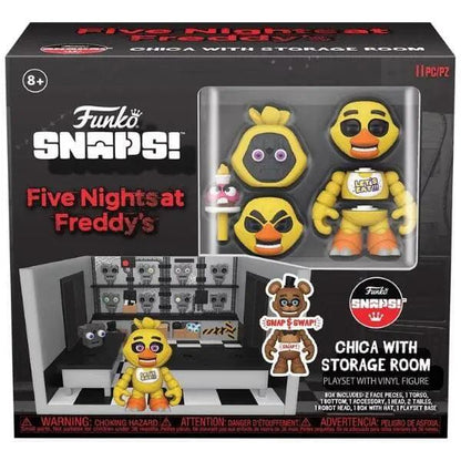 Five Nights at Freddy's Snap: Storage Room with Chica - Brincatoys