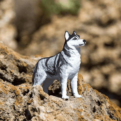 Introducing Siberian Husky Rubber Figure with SKU 435522923 recommended for ages 3+