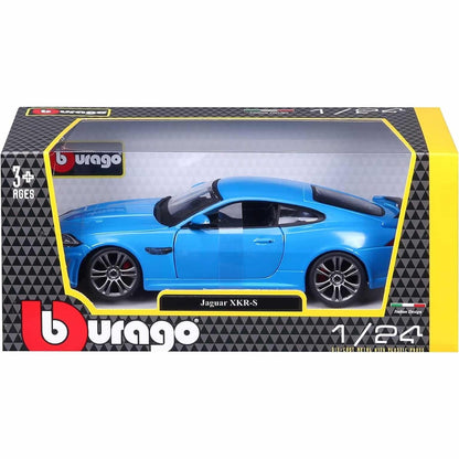 Introducing Blue Jaguar XKR-S with SKU 688210623 recommended for ages + 3 years