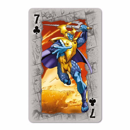 Introducing Marvel Card Game with SKU 233063824 recommended for ages + 6 years