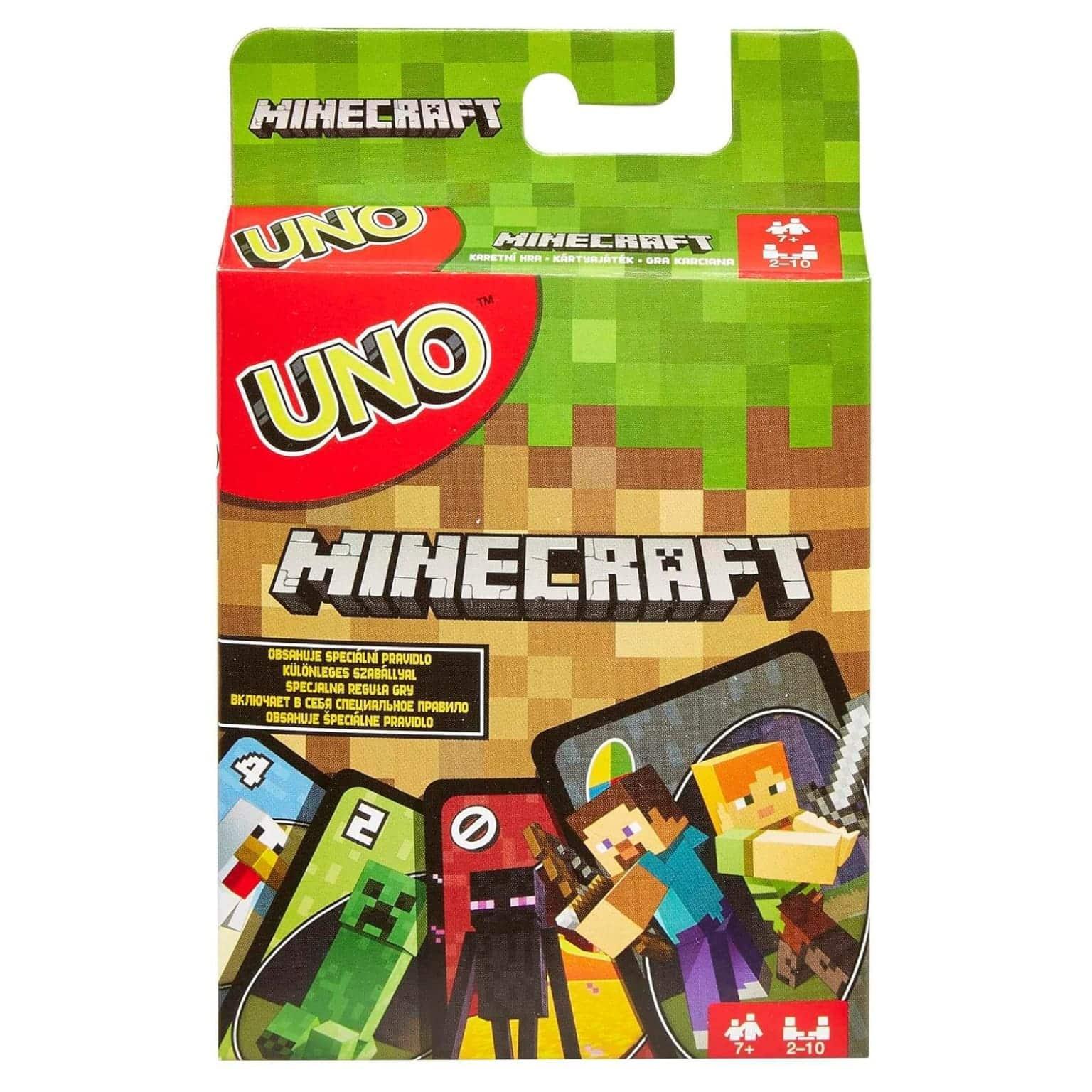 Apresentamos Cartas Uno - Minecraft com o SKU 236067823 recomendado para + 7 anos
