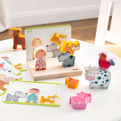 Introducing Stacking Game - Farm with SKU 810670723 recommended for + 12 months