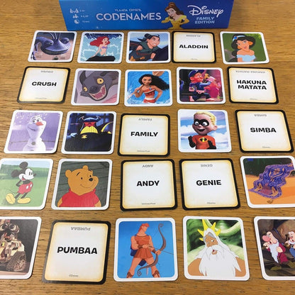 Introducing Codenames Disney Board Game (EN) with SKU 23400019 recommended for ages 7+