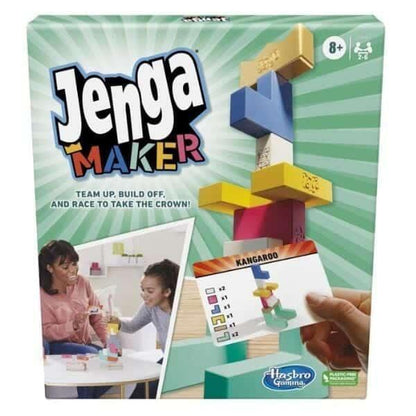 Introducing Jenga Maker Game with SKU 90452823, recommended for ages 8+