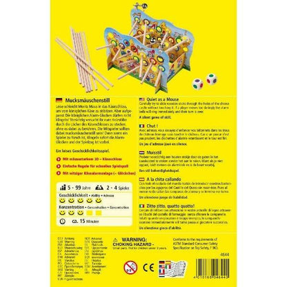 Introducing Quiet As a Mouse! Game with SKU 810464421 recommended for ages 5+