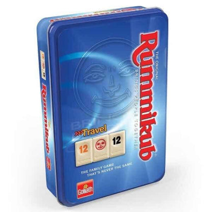 Introducing Rummikub Travel Game Metal Box with SKU 845010522 recommended for ages 6+