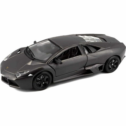 Grey Lamborghini Reventón 1/24 by Bburago with open doors